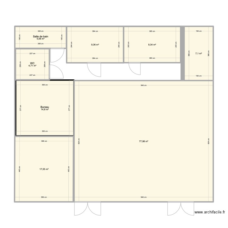 ALEX2. Plan de 0 pièce et 0 m2