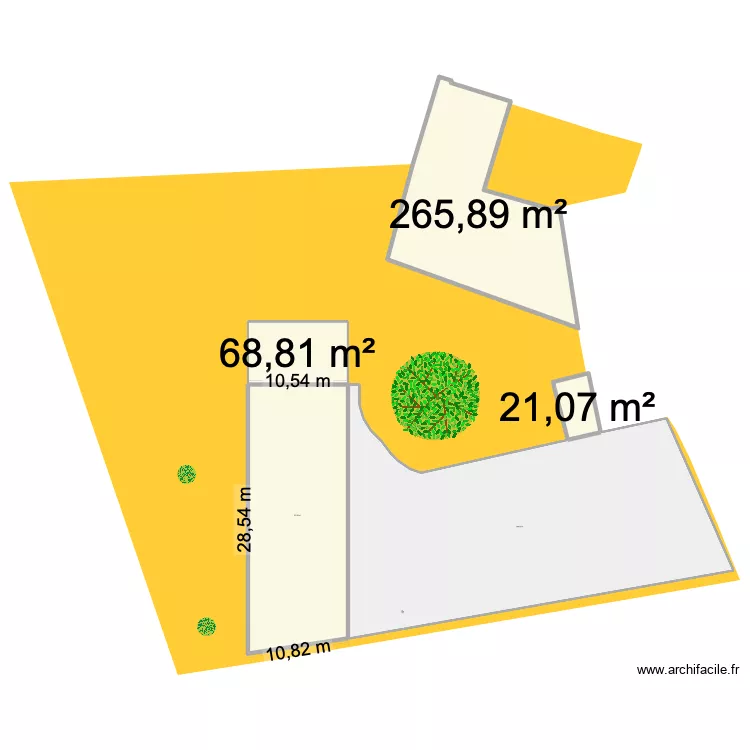 maison perso. Plan de 