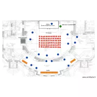 SdF th&eacute;&acirc;tre 70 pax et buffet