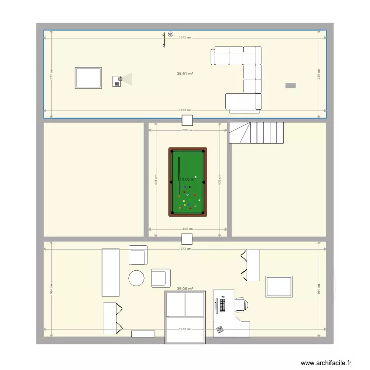 esquisse maison etage. Plan de 