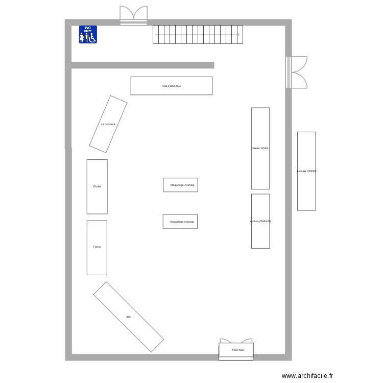 Plan Marche Noel 2023-2. Plan de 0 pièce et 0 m2