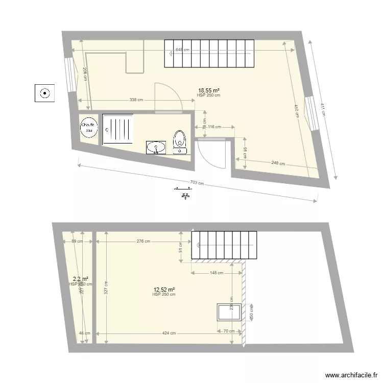 DOUCET v3 38 BOURGOIN. Plan de 