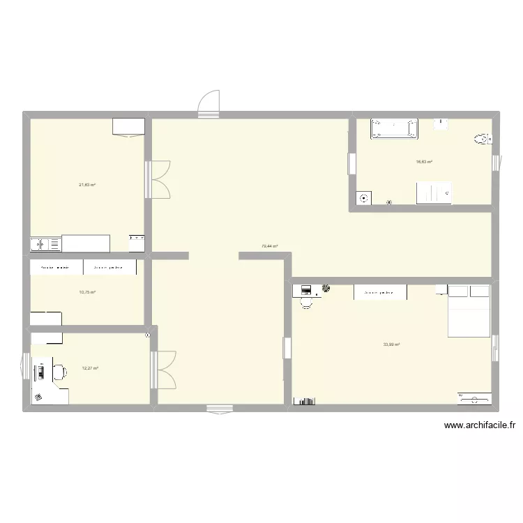 maison projet info. Plan de 