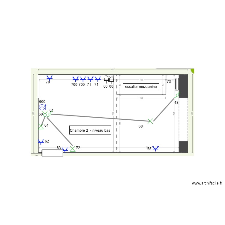 chambre2basechambre1. Plan de 0 pièce et 0 m2