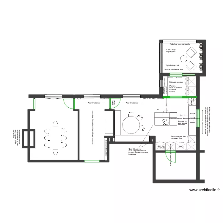 De Prest Cuisine Am&eacute;nagement. Plan de 0 pièce et 0 m2