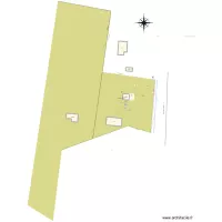 Plan de masse avant panneaux