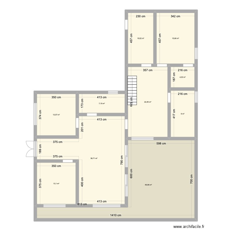 plan futur maison. Plan de 10 pièces et 185 m2