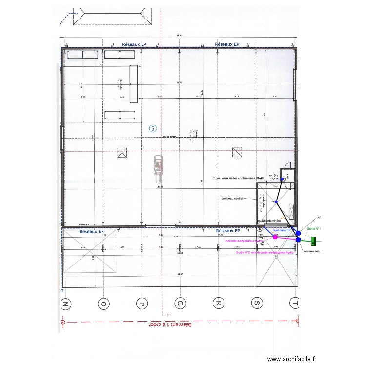 bâtiment 1 GERMICOPA. Plan de 0 pièce et 0 m2