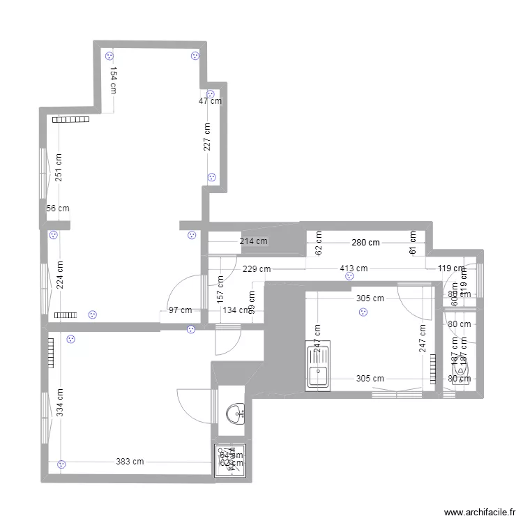appartement n°26. Plan de appartement n°26. Plan de