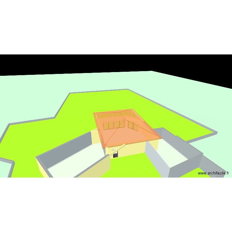maison saint didier 16. Plan de 4 pièces et 2100 m2