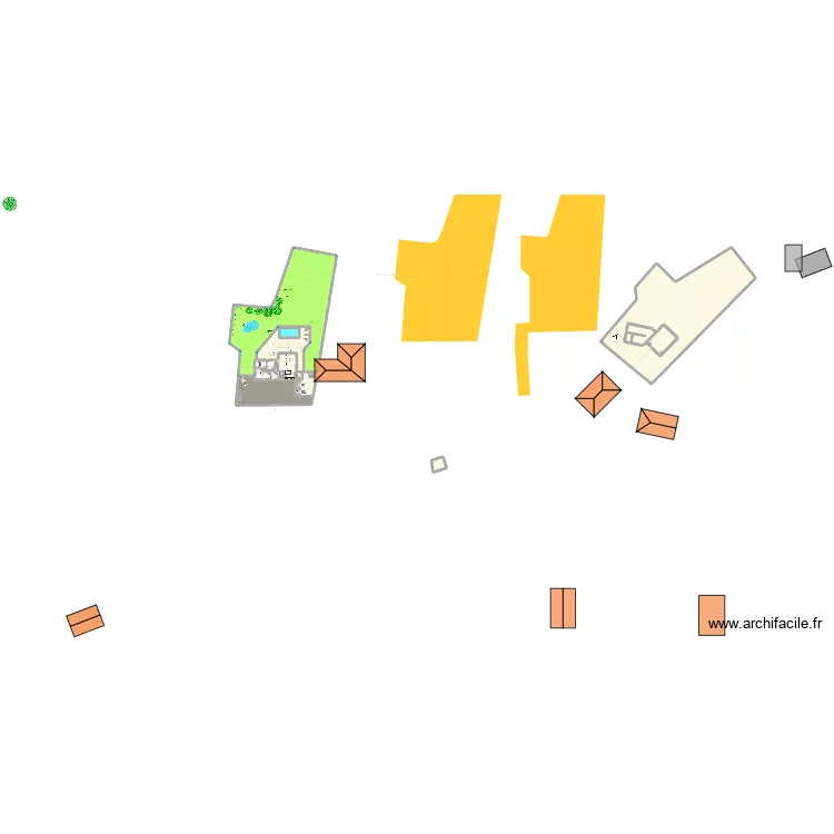 maison saint didier 16. Plan de 