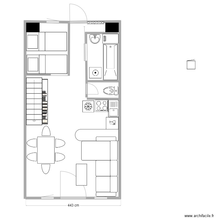 Coutain Gwen V2. Plan de 0 pièce et 0 m2