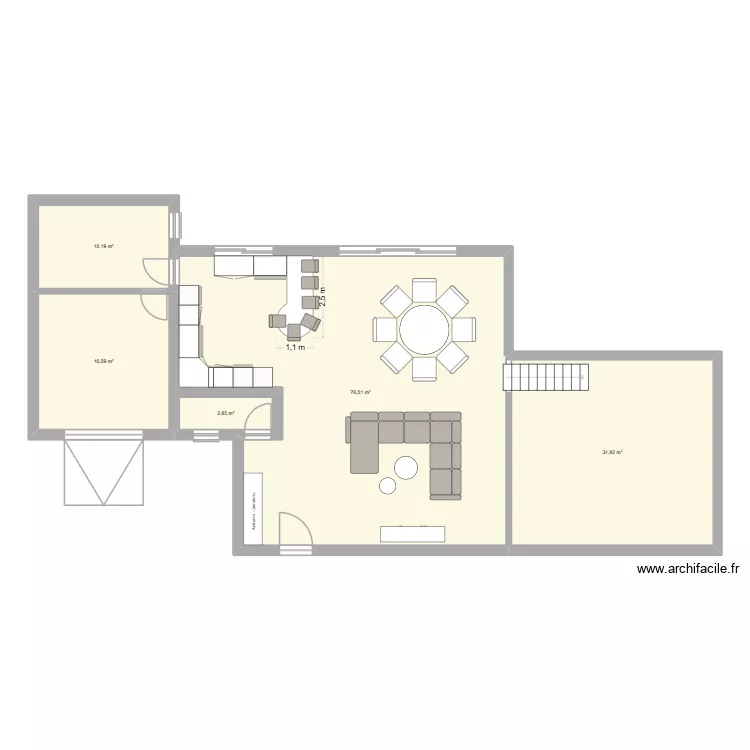 maison 3. Plan de 5 et 141 m² maison 3. Plan de 5 et 141 m²