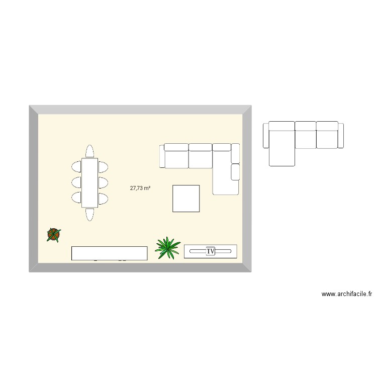 Living 2. Plan de 0 pièce et 0 m2