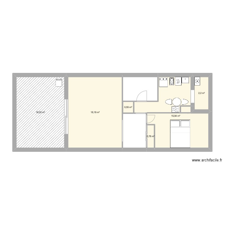 Montcalm 2. Plan de 0 pièce et 0 m2