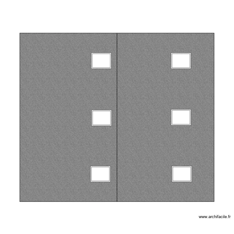 toit maison. Plan de 