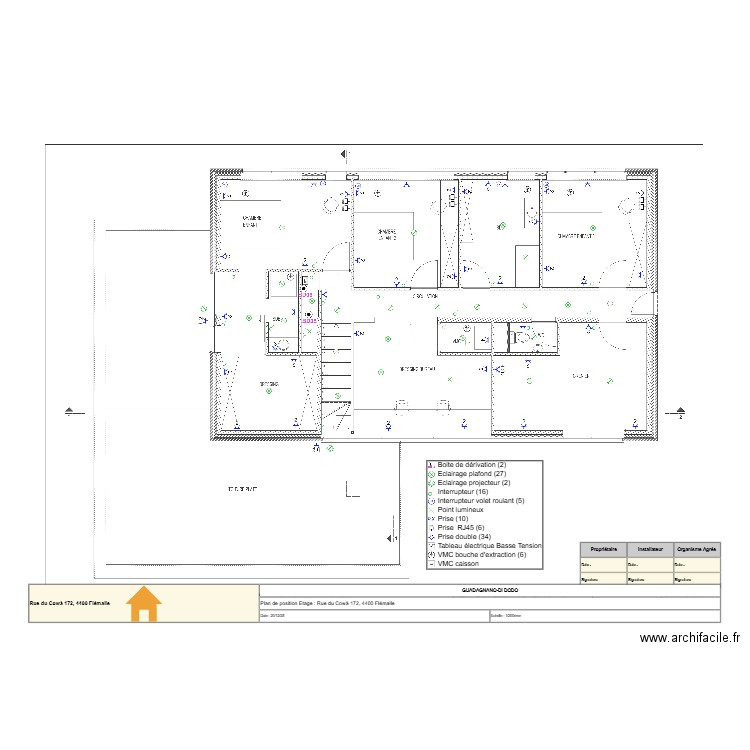+1 elec. Plan de 0 pièce et 0 m2