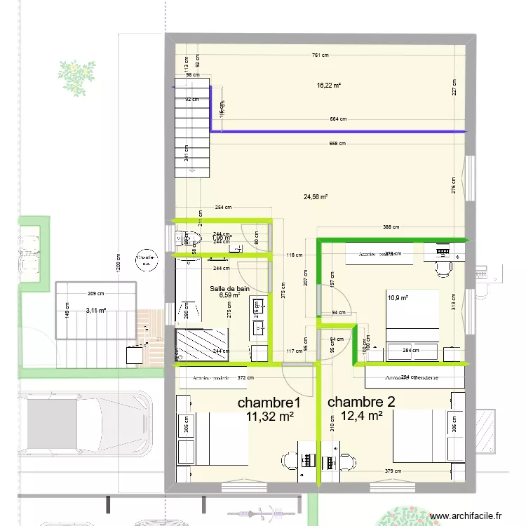 terrain villelongue dim ok maison 3G bis sejour different +50cm ouest. Plan de terrain villelongue dim ok maison 3G bis sejour different +50cm ouest. Plan de