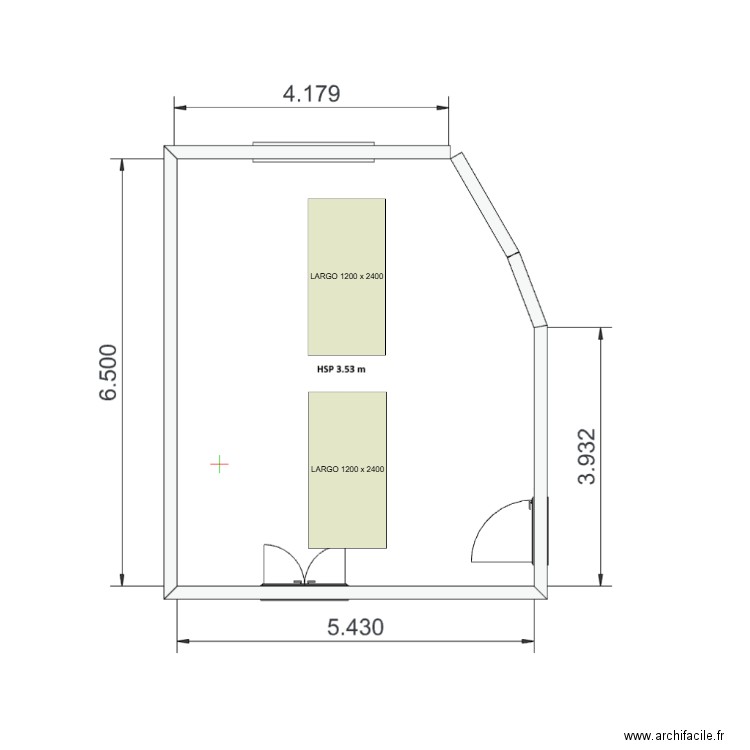 AMM - BUREAU PARIS V. Plan de 0 pièce et 0 m2