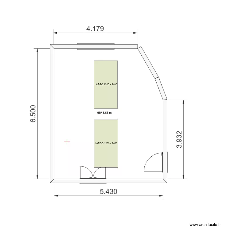 AMM - BUREAU PARIS V. Plan de 