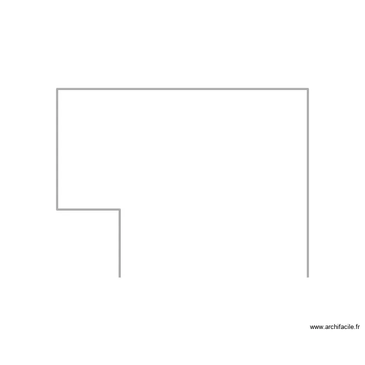 terrasse mesure ext&eacute;rieur pour rambarde. Plan de 