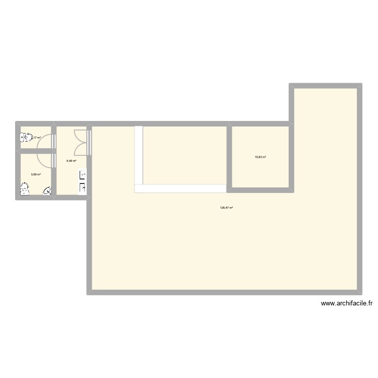 Id&eacute;e2. Plan de 0 pièce et 0 m2