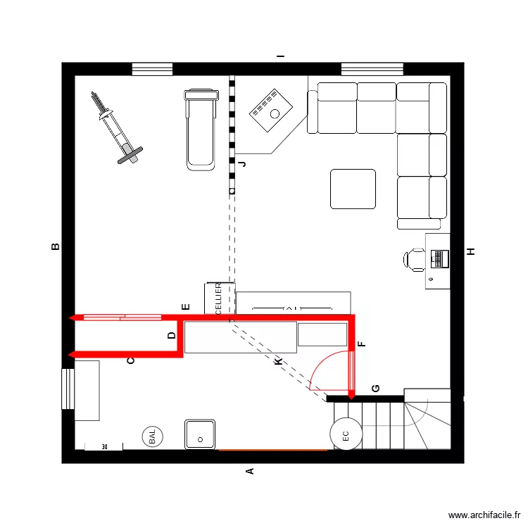 Richard Menuiserie. Plan de 