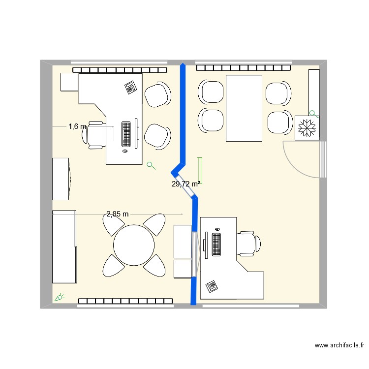 Messines - Plan de Aude. Plan de 1 pièce et 30 m2