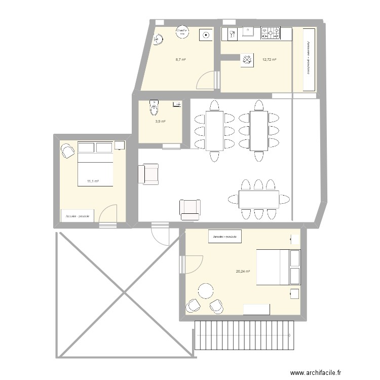 AVECAVE. Plan de 0 pièce et 0 m2