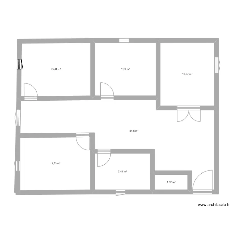timeo.fontaine. Plan de 7  et 95 m²