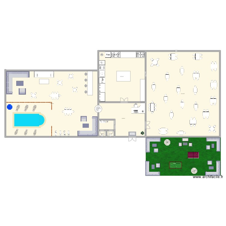 jody. Plan de 6 pièces et 570 m2