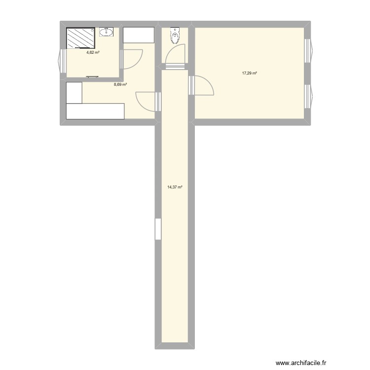 plan 1 eglise. Plan de 0 pièce et 0 m2