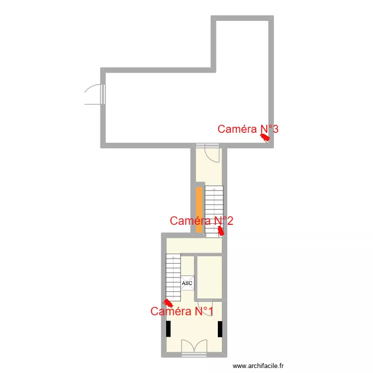 7 FOCH. Plan de 4  et 25 m²
