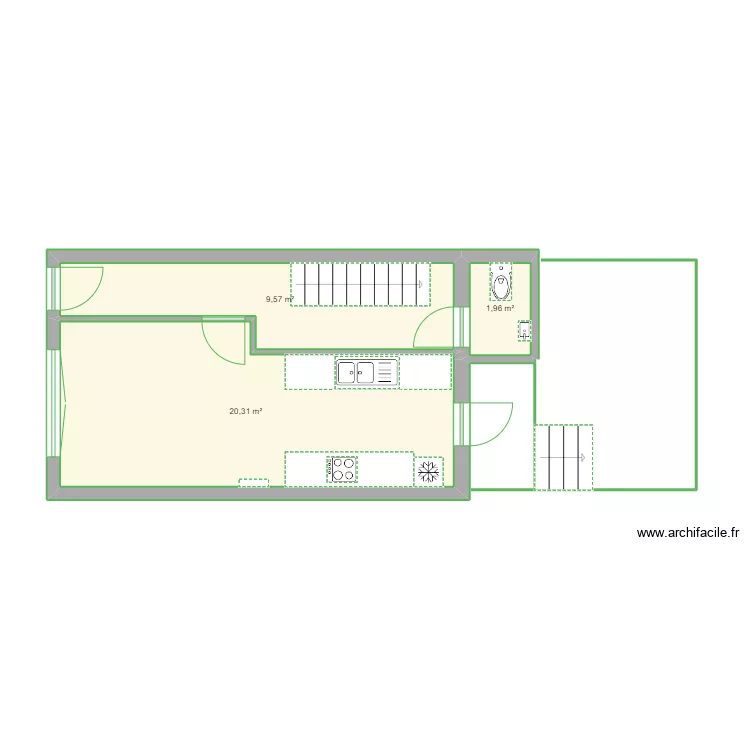 27 Dierickx dimension. Plan de 