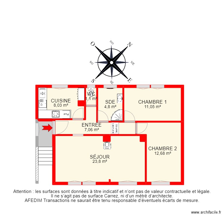 BI 16098 - . Plan de 22 pièces et 155 m2