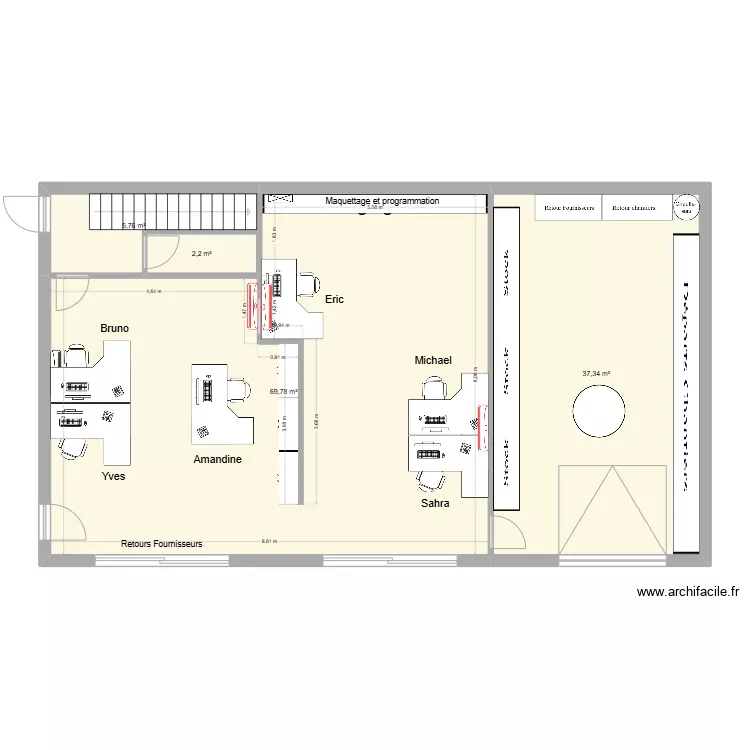 VDIP RDC Bis. Plan de 