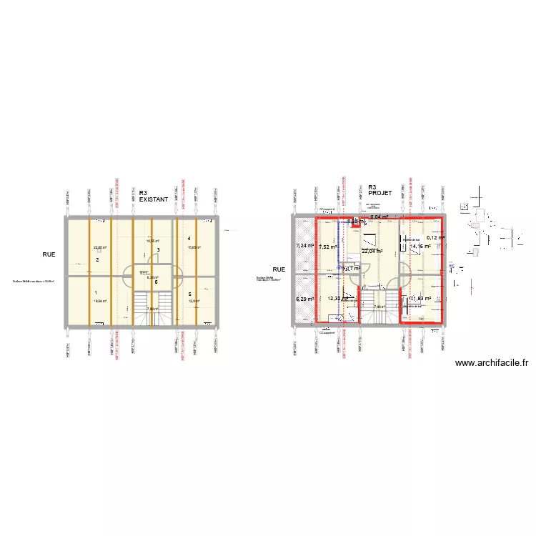 FRANKLIN 29052026. Plan de 121  et 1303 m²