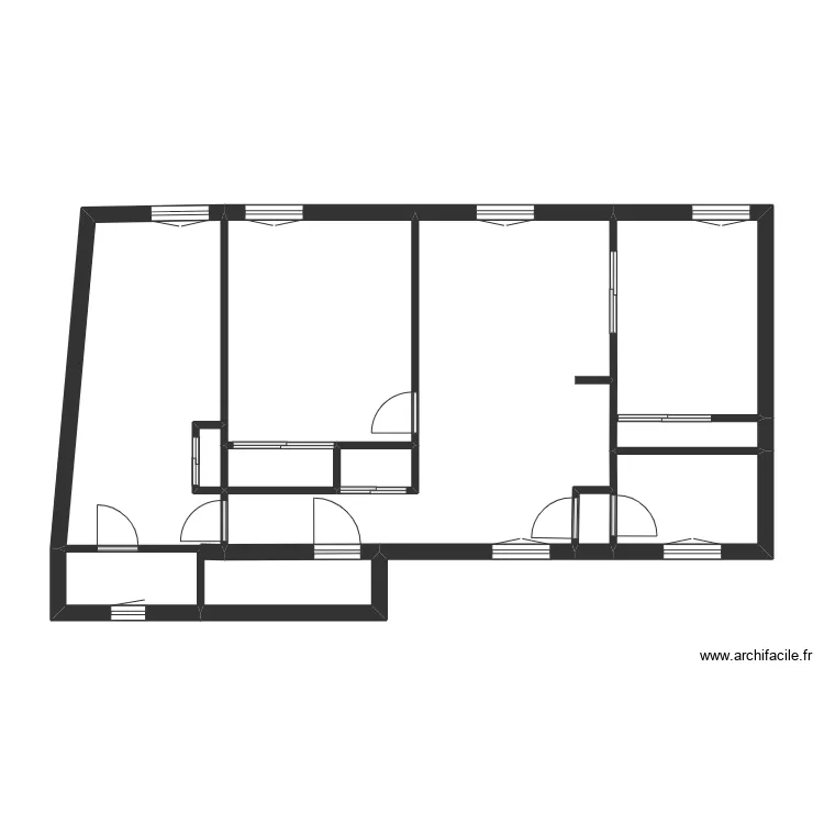 MAYEUR oudinot. Plan de 10  et 66 m²
