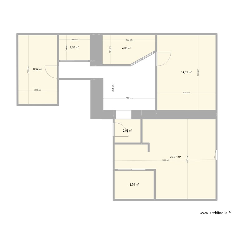 VICK 1ER ETAGE. Plan de 0 pièce et 0 m2