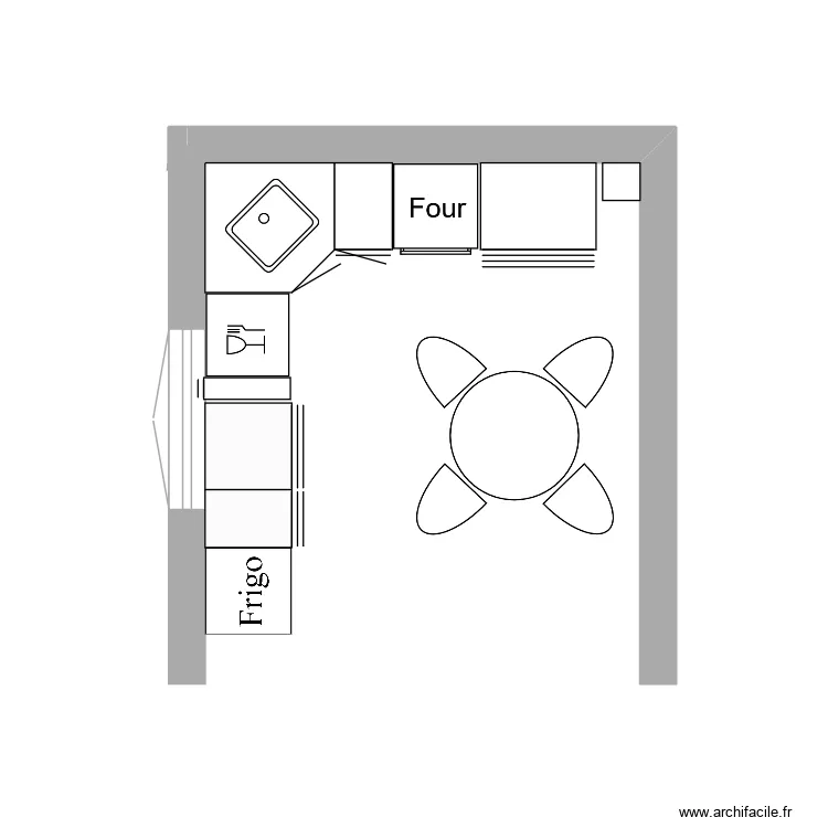 CUISINE BAZELAT. Plan de CUISINE BAZELAT. Plan de