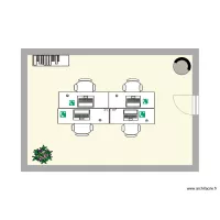 plan poste de travaille en stage