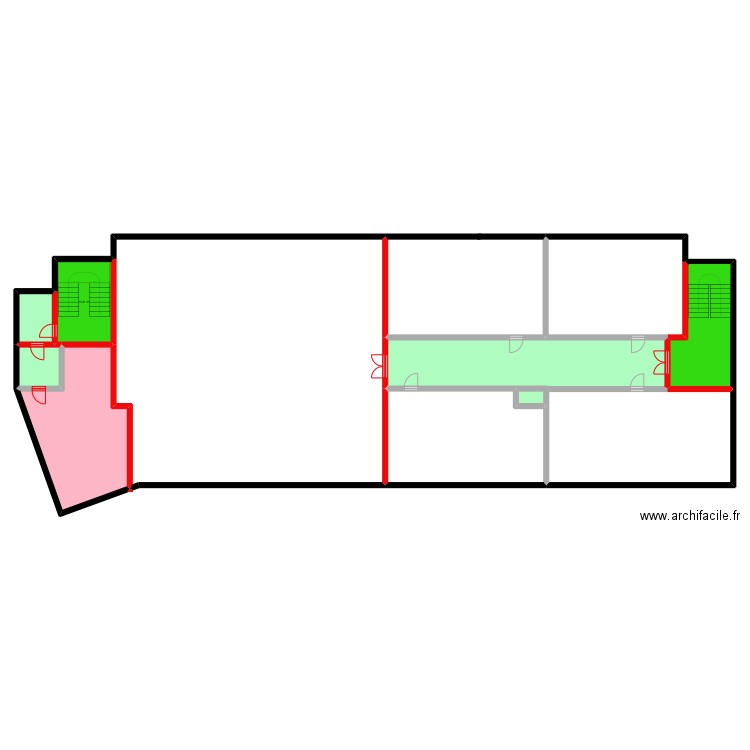 ARAT +3. Plan de 10 pièces et 536 m2