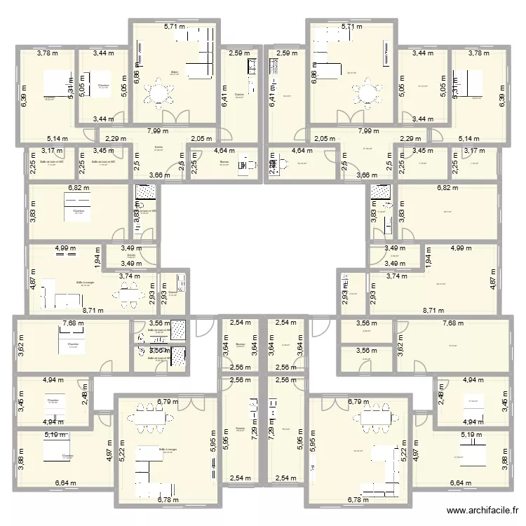 Mandarinier. Plan de 