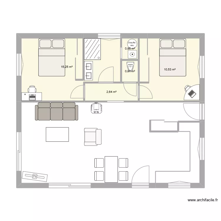 projet 2. Plan de 5 et 30 m² projet 2. Plan de 5 et 30 m²
