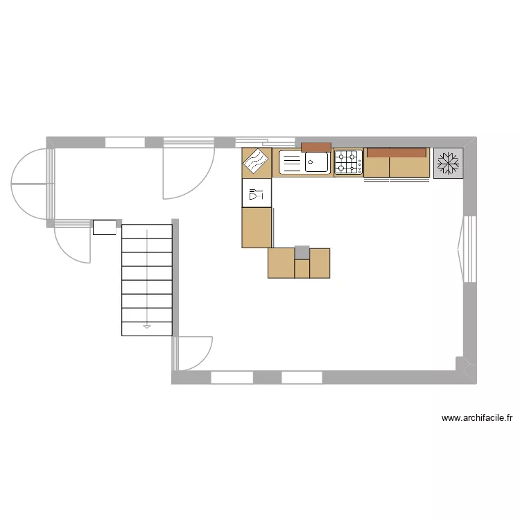 cuisine. Plan de cuisine. Plan de