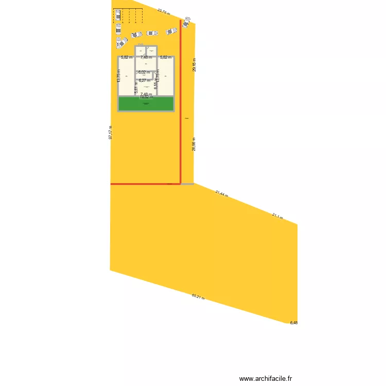 Projet Goyave - Kréolima. Plan de 8 pièces et 384 m² Projet Goyave - Kréolima. Plan de 8 pièces et 384 m²