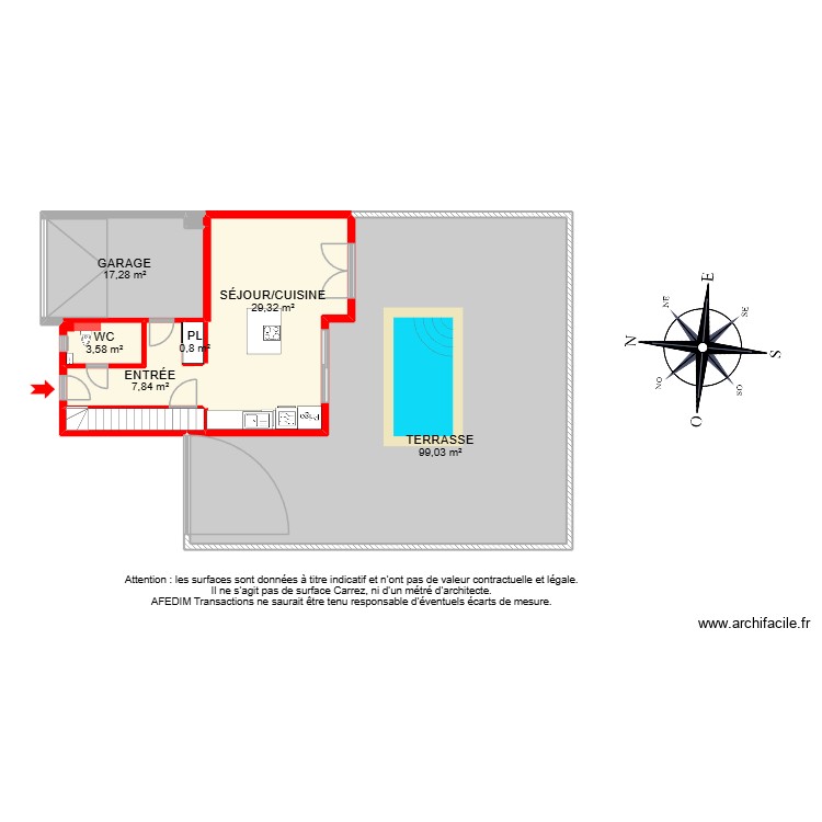 BI 32708. Plan de 0 pièce et 0 m2
