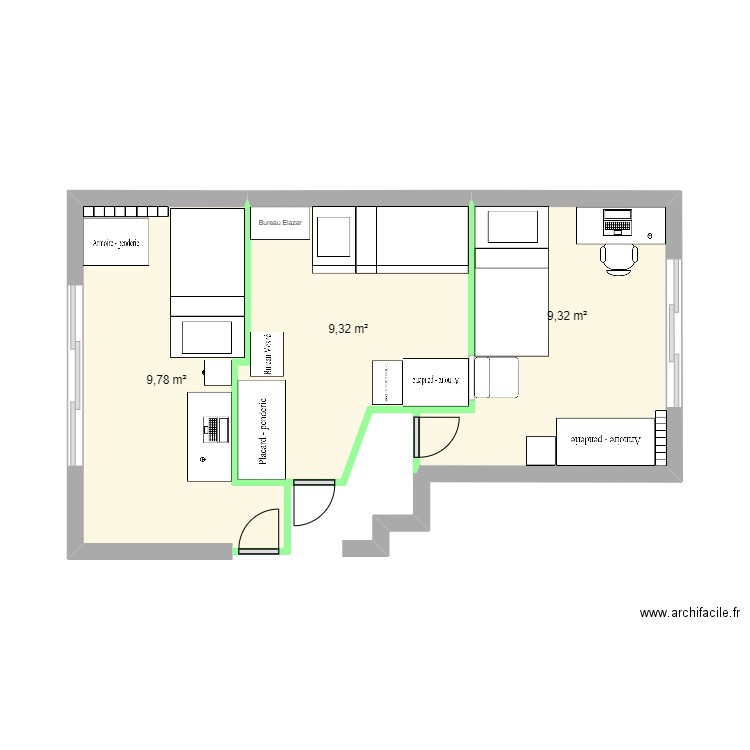 Plan Général V5. Plan de 0 pièce et 0 m2