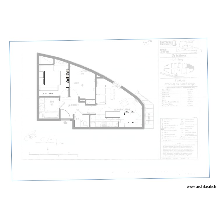Nouvel appart test 1. Plan de 0 pièce et 0 m2