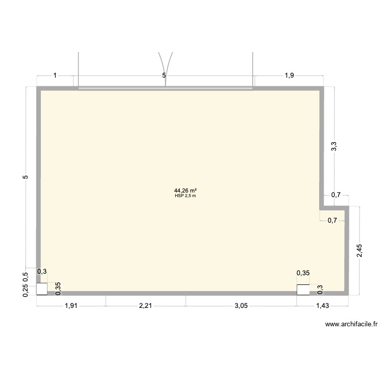 plandad. Plan de 0 pièce et 0 m2